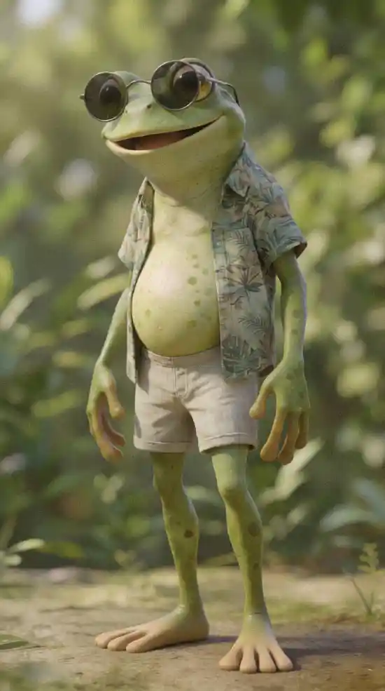 Frog Male - Gorpcore AI Identity Kit | Urban Outdoor Virtual Model | Techwear &amp; Adventure Aesthetic | Consistent Face AI Influencer Pack | UGC &amp; Commercial Assets