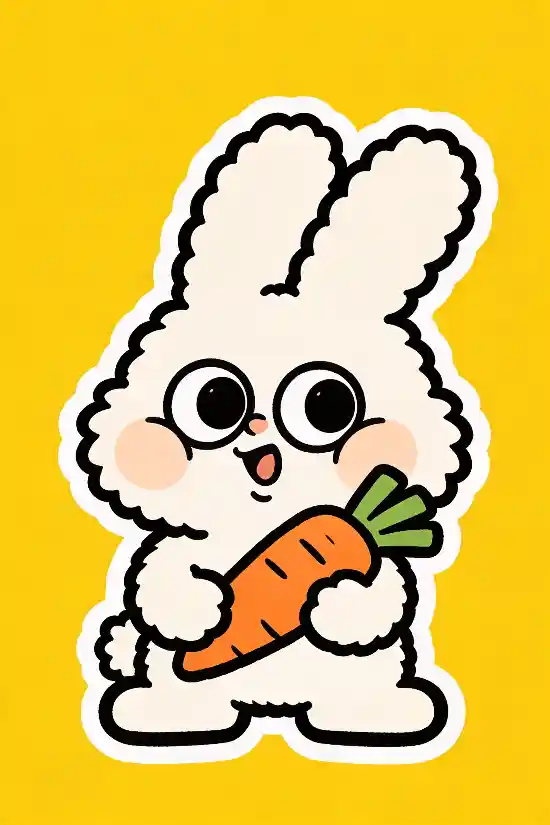 Cute Fun Animal Illustration AI Prompt – Cartoon Vector Character Generator – Kids Sticker & Printable Art Template – Digital Download thumbnail 3