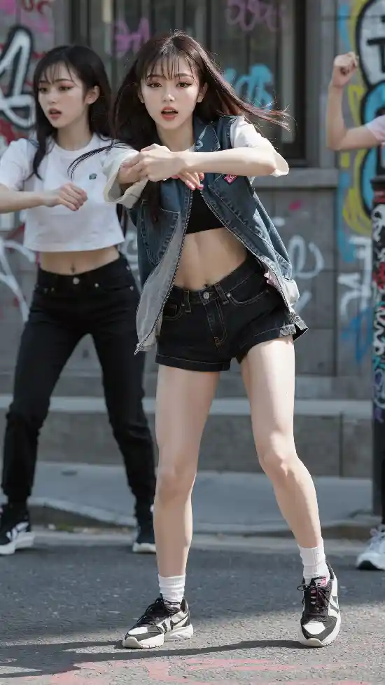 Yuki - Gamer Girl & Cyberpunk AI Identity Kit | Consistent Virtual Streamer Model | Streetwear, Tech & Anime Aesthetic | Twitch & TikTok Assets thumbnail 3