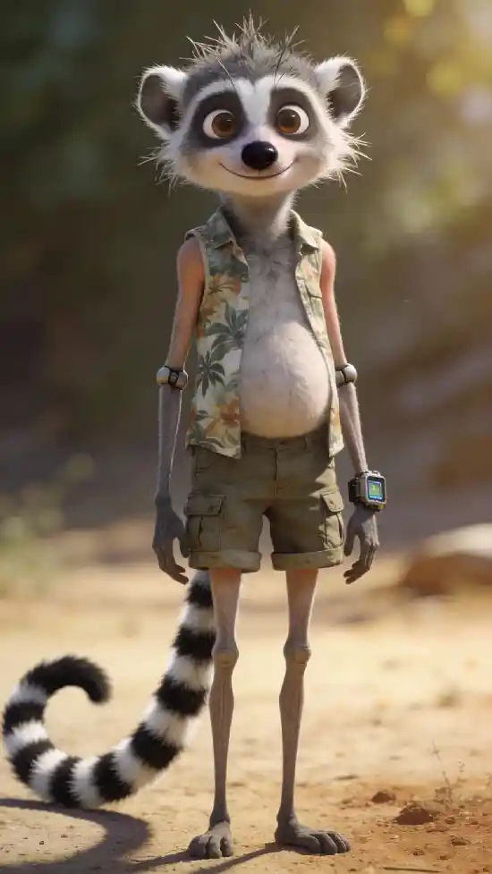 Lemur Male - Streetwear AI Identity Kit | Edgy Virtual Boy Model | Skater, Parkour & Urban Aesthetic | Consistent Face AI Influencer Pack | UGC & Social Media Assets thumbnail 4