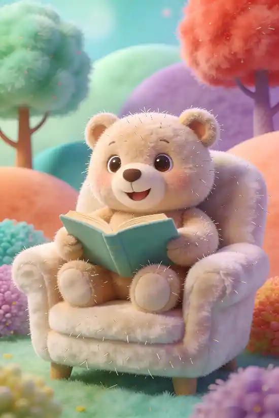 Fluffy 3D Fantasy Character AI Prompt – Cute Pastel Fuzzy Animal Generator – Whimsical Toy Style Illustration Template – Digital Download thumbnail 6