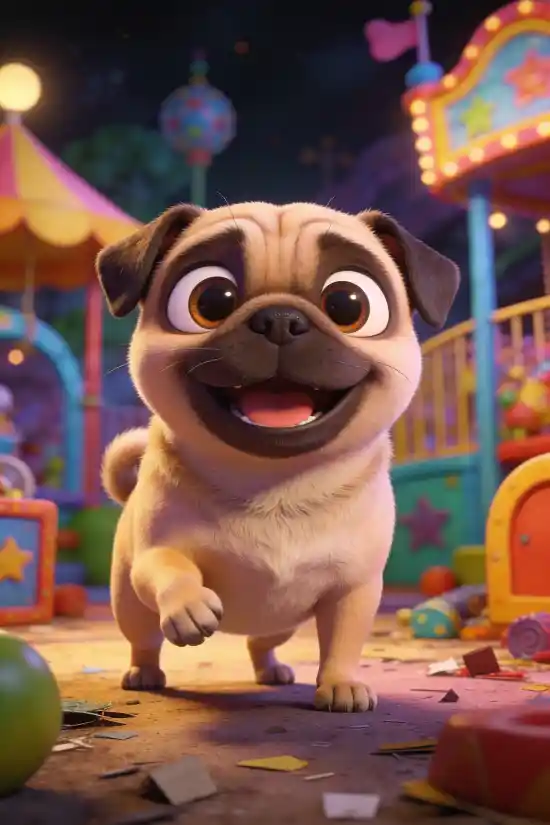 Cute 3D Animal Character AI Prompt Template – Whimsical Cartoon Render Generator – Colorful Fantasy Scene Creator – Printable Sticker Art Prompt thumbnail 2